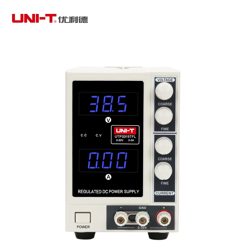 

UNI-T UTP3313TFL UTP3315TFL High Precision Adjustable DC Power Supply Constant Voltage Current Function 30V 3A 5A Power Source