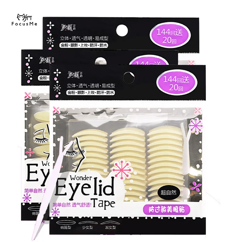 FM 328pcs Double Eyelid Stickers Waterproof Eyelid Tape Sticker