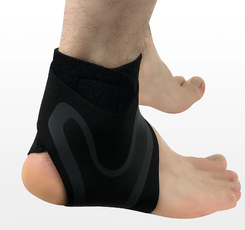 

1pc Adjustable Sport Breathable Ankle Brace Protection Pad Elastic Bandage Guard Sprains Injury Wrap Heel Pad Sports Gym Foot