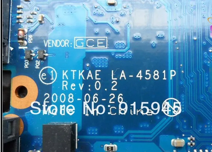 Lowest Price A355D L450 non-integrated motherboard for T*oshiba mainboard A355D L450D K000031005 LA-4581P