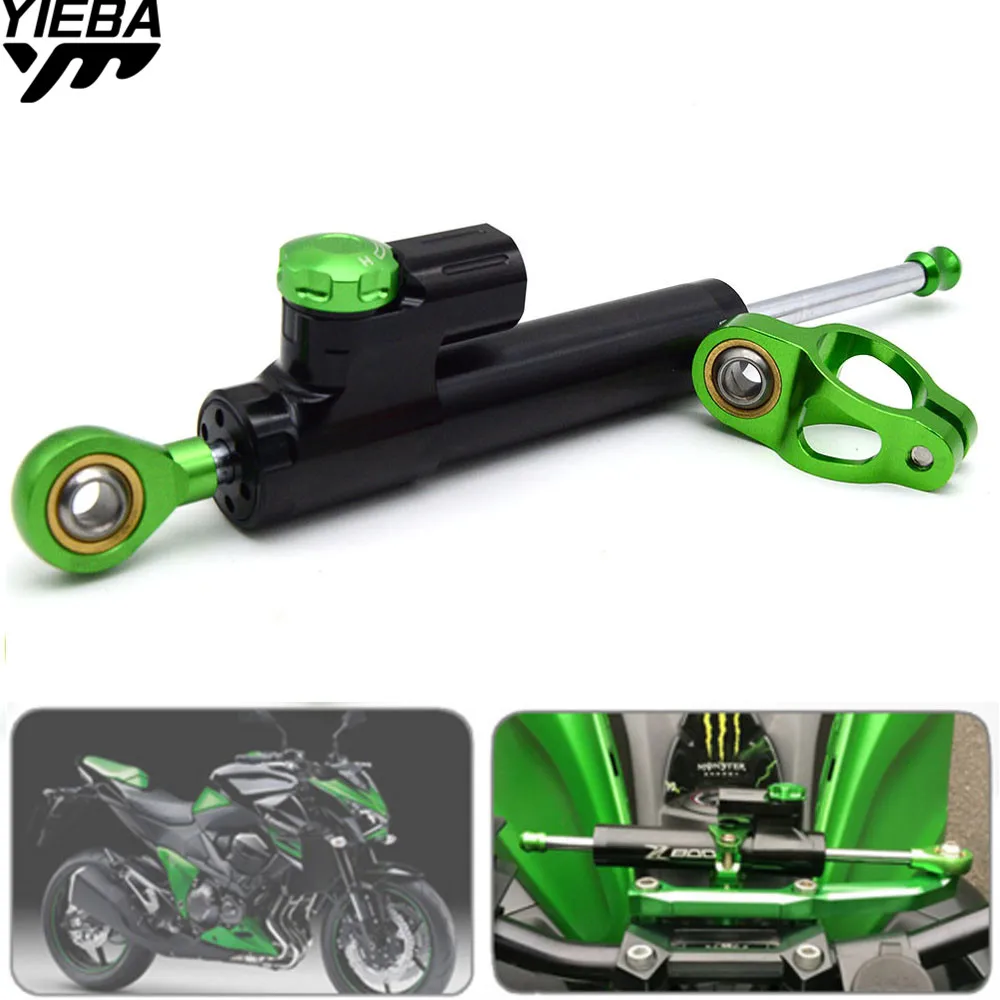 Motorcycles Adjustable Steering Stabilizer Damper for kawasaki VERSYS