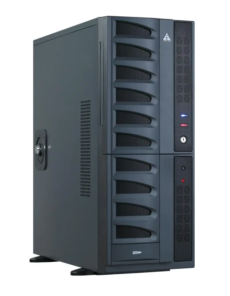 2015 New Stcok Goldenfield 9007B server chassis Internet desktop