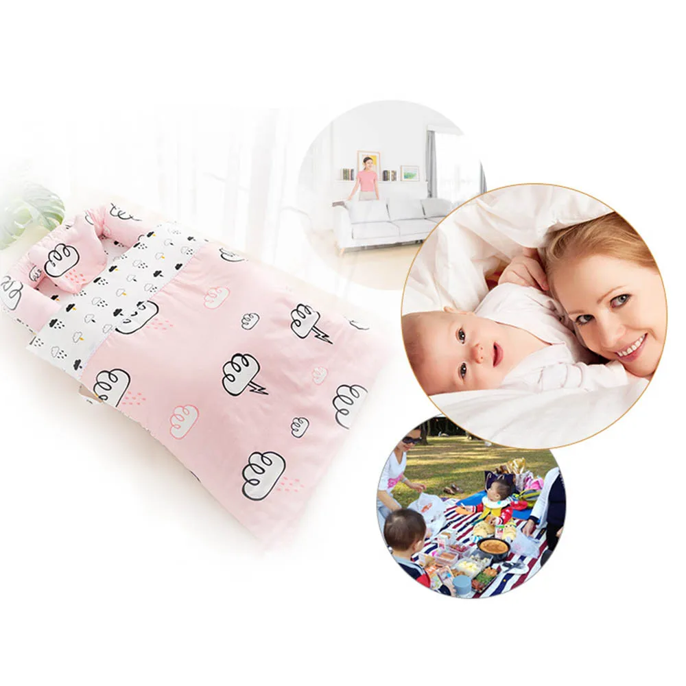 90*50*15cm Foldable Sleeping Crib Bed Portable Crib Bassinet Basket Baby Travel Bed Baby Bumper Baby Crib Bedding Sets