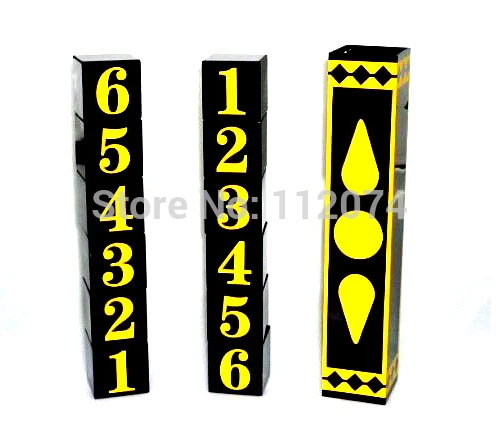 Cuba A Libre (PVC version) Magic Tricks Magician Dice Exchange Magia Magician Stage Gimmick Props Illusion Mentalism Funny magic props listen dice