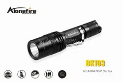 Alonefire Gladiator серии bk103 CREE XM-L2 LED 5 Режим Портативный светодиодный фонарик для аккумуляторов 18650-Бесплатная доставка