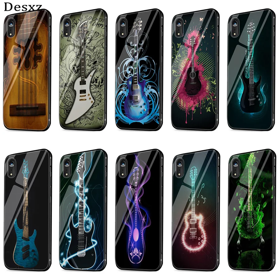 Гитарные Струны для музыки Ca11 Pro Max iPhone 5 5S 11 6 6s 7 8 Plus XR X XS защита стекла | Мобильные