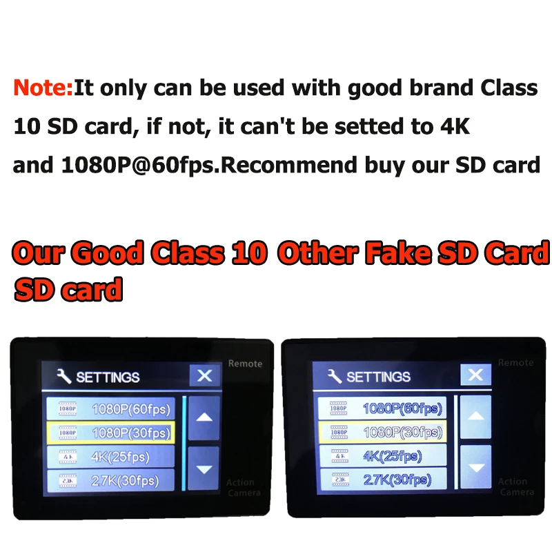 Original EKEN Action Camera eken H9R / H9 Ultra HD 4K WiFi Remote Control Sports Video Camcorder DVR DV go Waterproof pro Camera