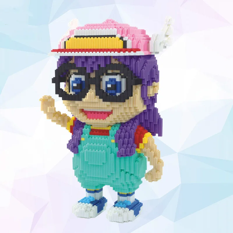 

Chinese Granule Building Blocks Nanoblock Spell Plug Adult Children's Educational Toys Cartoon Alalay Factory Direct Sales 8017