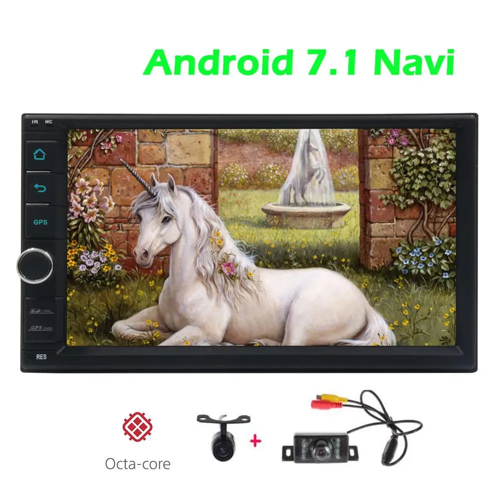 Sale Car PC Autoradio GPS Radio Stereo no DVD Player Android 7.1 8-core Headunit Support Wifi 4G/3G OBD BT USB/SD+Front Backup Camera 2 Sale Car PC Autoradio GPS Radio Stereo no DVD Player Android 7.1 8-core Headunit Support Wifi 4G/3G OBD BT USB/SD+Front Backup Camera 2