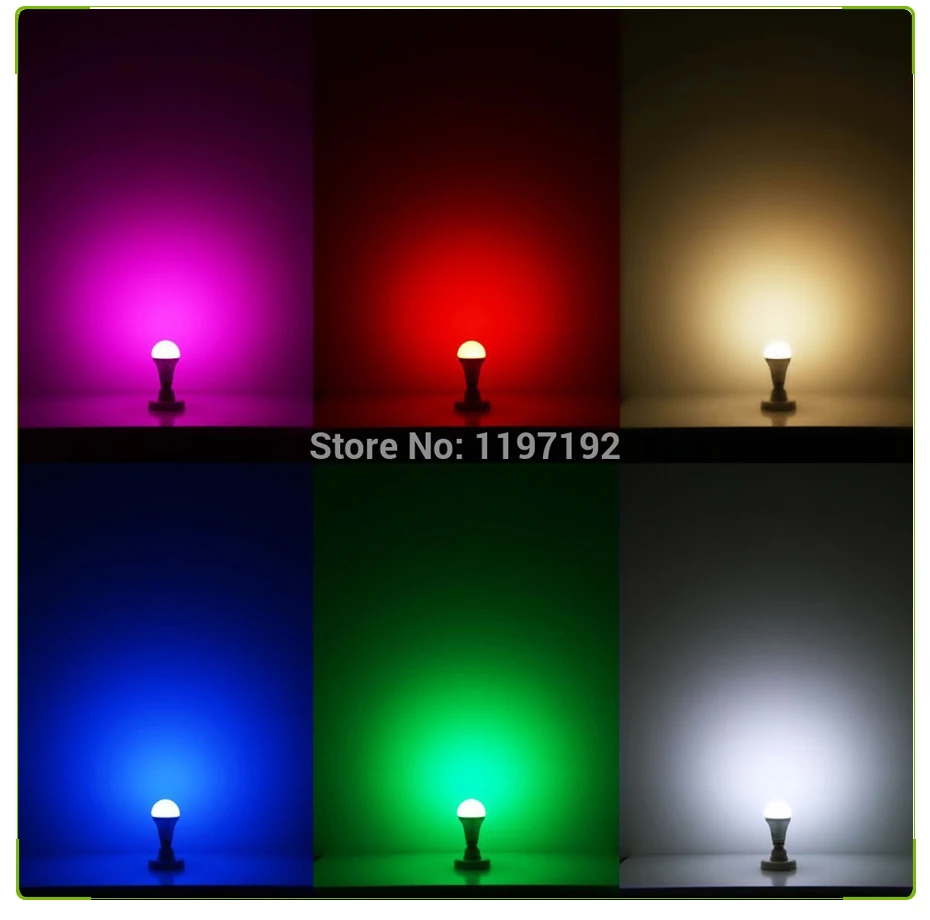 Rayway 3 Вт 10 Вт Светодиодный светильник E27 16 цветов ИК пульт дистанционного управления RGB лампа алюминиевый светодиодный светильник ing лампа 110 В 220 в 85-265 в точечный светильник