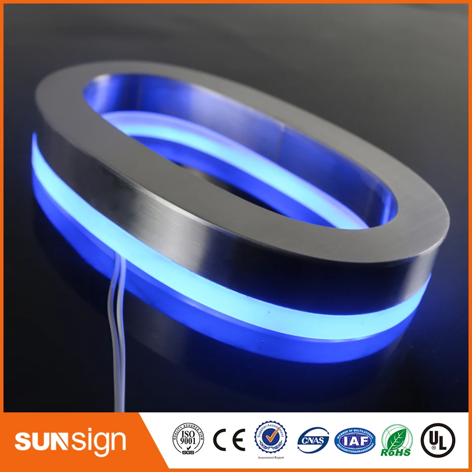 H 20 см наружная подсветка halo lit led channel letter signs|channel letters sign|letter signled |