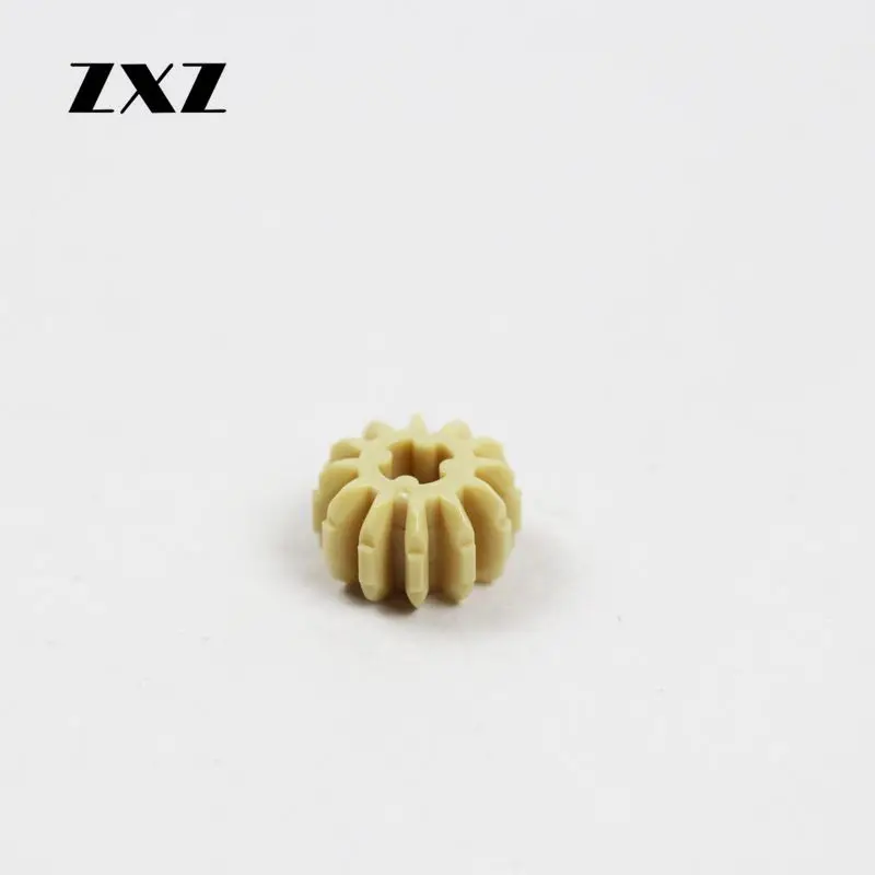 100 шт./лот Новое поступление Technic Gear z12 1.4X0.8CM Совместимость с Legoes 32270 блоки