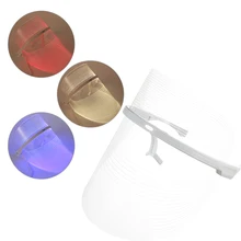 Светодиодный фотонический инструмент для ухода за кожей 3 цвета светлый уход за кожей лица маска омоложение удаление морщин, акне кожи отбеливающие маски