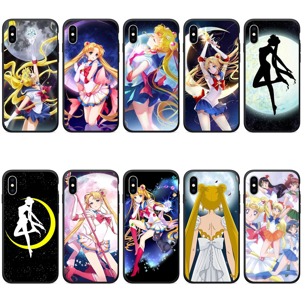 Soft Silicone TPU Case Black Back Phone Cover for iPhone 8 Telefon tilifi x xs 6 6s 7 Plus Casa |