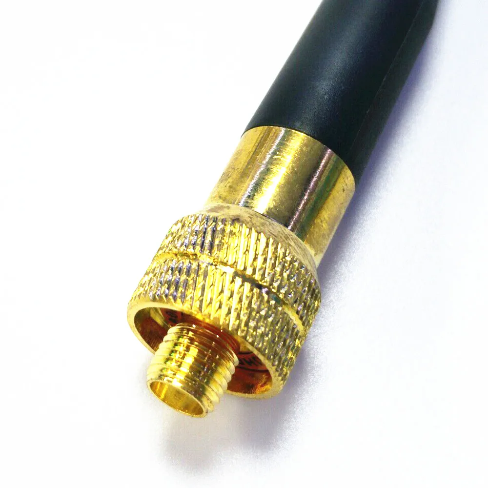 XQF 2 шт. хит продаж SMA F женский однодиапазонный UHF Антенна металлическая головка