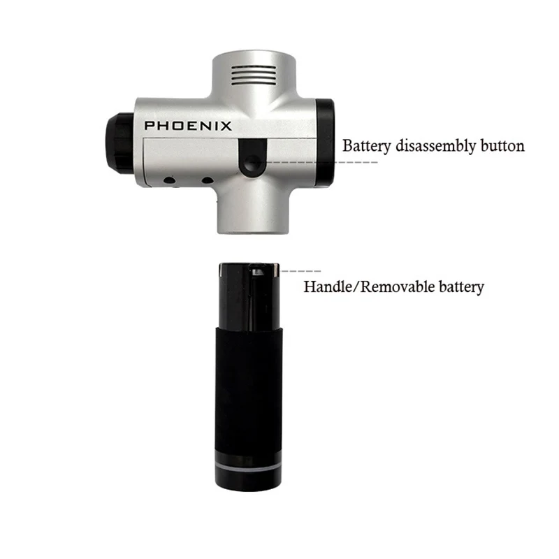 PHOENIXA1Electronic Therapy Body Fascial массажер перкуссионный массажный пистолет физиотерапия