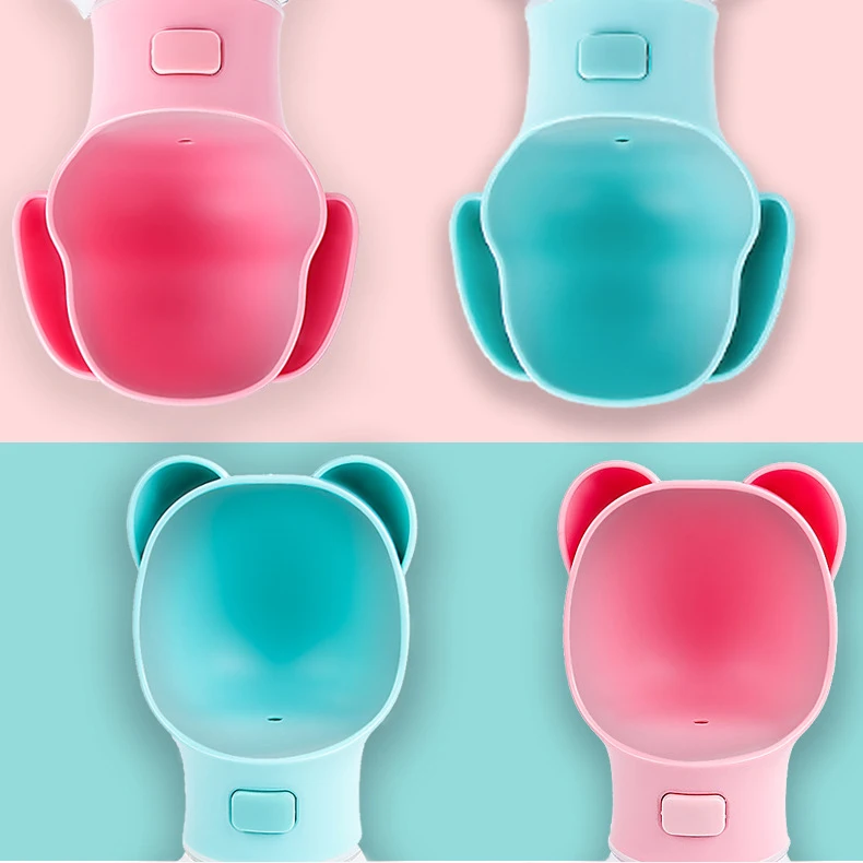 Pet Dog Cat Water Bottle Portable Travel Cups Lovely Cartoon Outdoor Feeder Water Drinking Bowl 550ML ABS Plastic Pet Supplies (1)