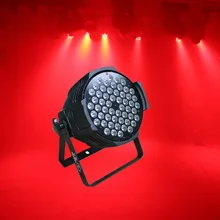 54*3 Вт Par светодиодный rgb dmx 512 Dj сценический светильник ing moving Head светильник; 18R18G18B(3 Вт светодиодный