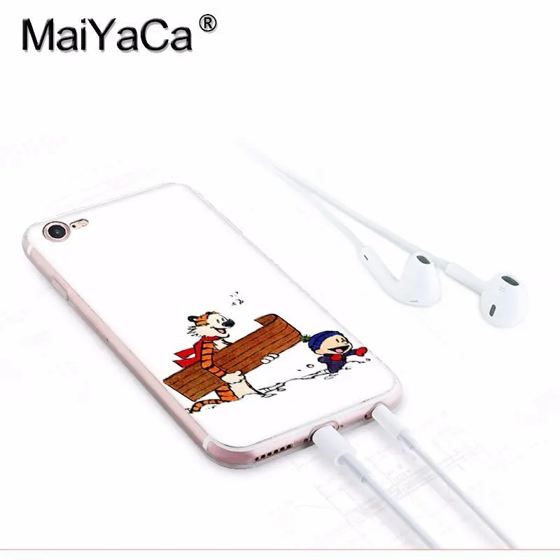 MaiYaCa полный Кельвин и хобб Новое поступление Модный чехол для телефона для iphone 11 pro 8 7 66S Plus X 5S SE XS XR XS MAX