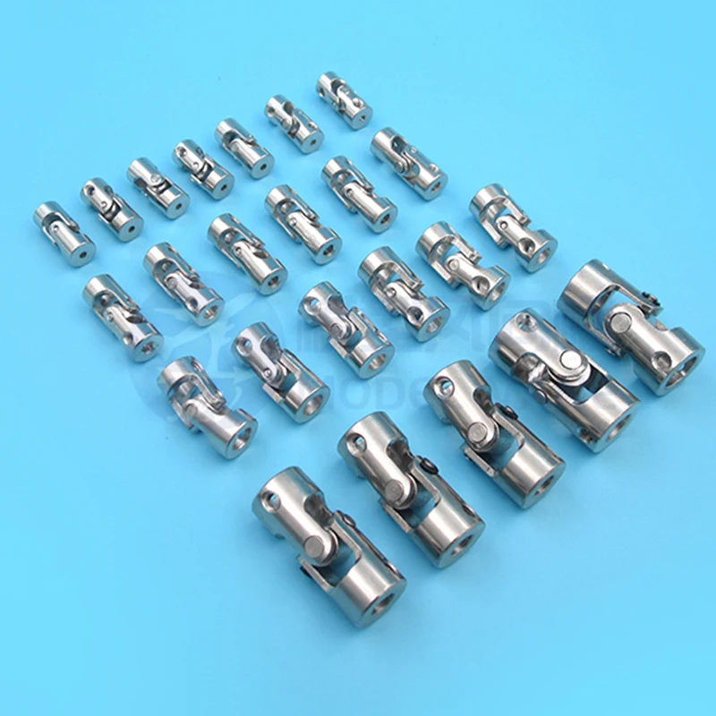 

5pcs Rc Boat Metal Cardan Joint Gimbal Couplings Universal for 2*2mm/3*2.3mm/3*3mm/ 4*3mm/4*3.175mm/4*4mm/4*5mm/5*5mm/6*6mm