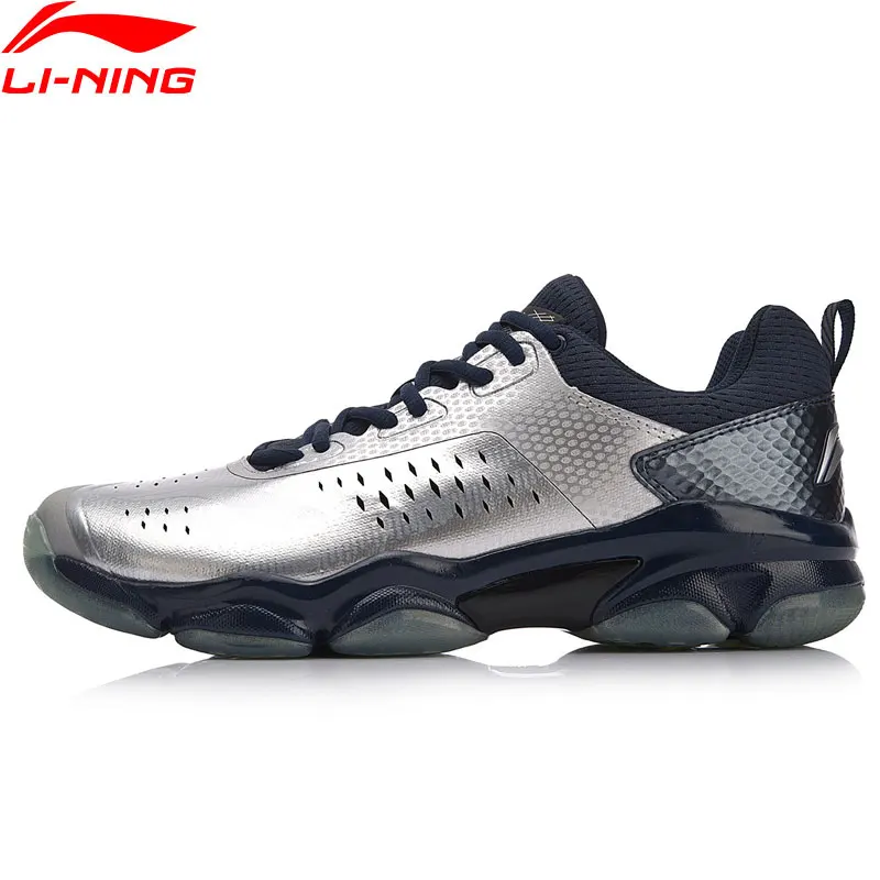 Li-Ning Men SONIC BOOM Badminton Shoes Wearable Anti-Slippery LiNing Breathable Sport Shoes Sneakers AYZN009 XYY072