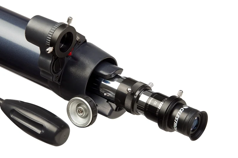 Набор аксессуаров Celestron ASTROMASTER включает 2х линзу Барлоу 6 мм Ploss 15 мм окуляр Kellner#25# 80A фильтр лунный фильтр