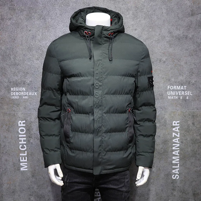 TANGNEST/мужская куртка, Новое поступление 2019, теплая дышащая Зимняя парка с хлопковой подкладкой, удобная куртка, 4 цвета, Размер 4XL MWM1897
