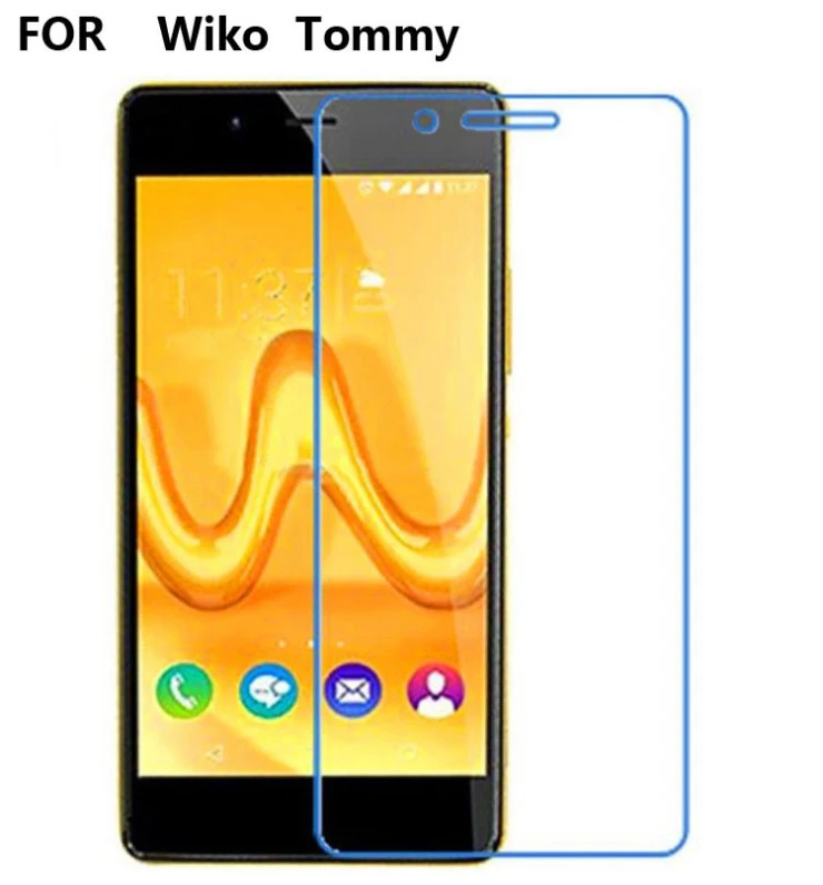 Factory Price Protective tempered glass for Wiko Tommy Tommy2 tommy2 plus Glass Film screen protector Free shipping | Мобильные