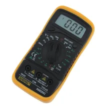Professional Digital Multimeter AN8205C LCD Display Digital Multimeter AC/DC Thermometry Ammeter Voltmeter Ohm Meter Tester lcd digital multimeter multifunctional tester meter backlight ac dc ammeter voltmeter ohm meter handheld lcd display multimeter