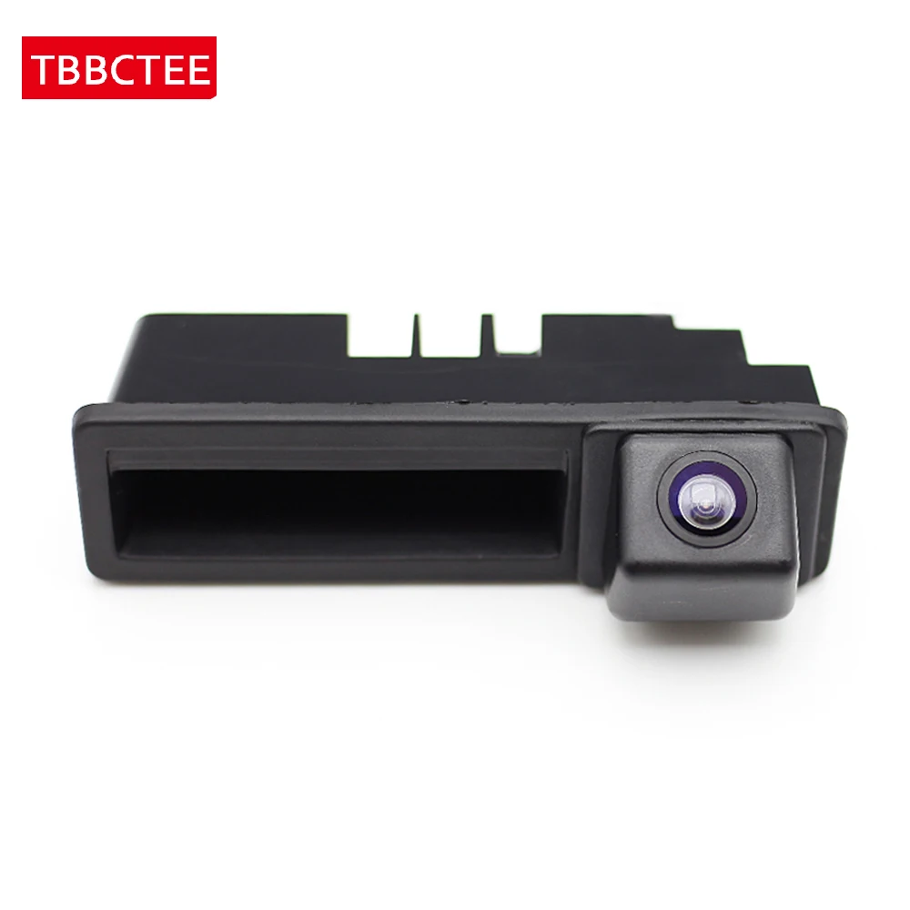 

Parking Line Car Camera Reverse Backup Rear View Trunk Handle Camera For Audi A6L 2011 HD CCD Night Vision NTSC RCA