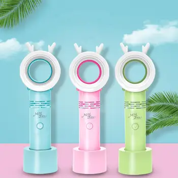 

TWISTER.CK Portable USB Gadget Fan Rechargeable Bladeless TWISTER.CK Fan Handheld Cute No Fan-Leaf Cooling Fan Free Shipping