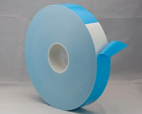 cheap 8mm x 50m, PE white Foam Sponge double sided tape, 3 pieces one pack
