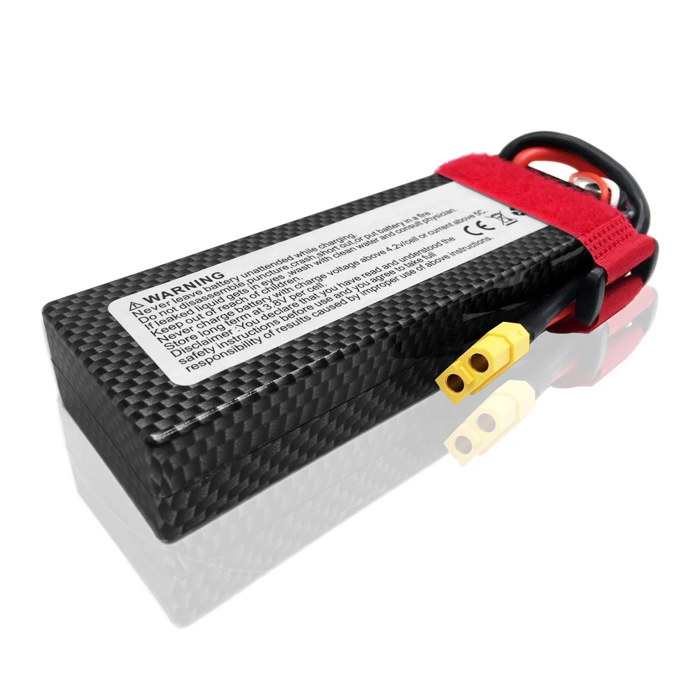 DXF Lipo Battery RC Parts 2S 7.4V 6000mAh 50C HardCase AKKU Rechargeable For TRX 1/10 Car Drone Helicopter Boat FPV DXF Lipo Battery RC Parts 2S 7.4V 6000mAh 50C HardCase AKKU Rechargeable For TRX 1/10 Car Drone Helicopter Boat FPV