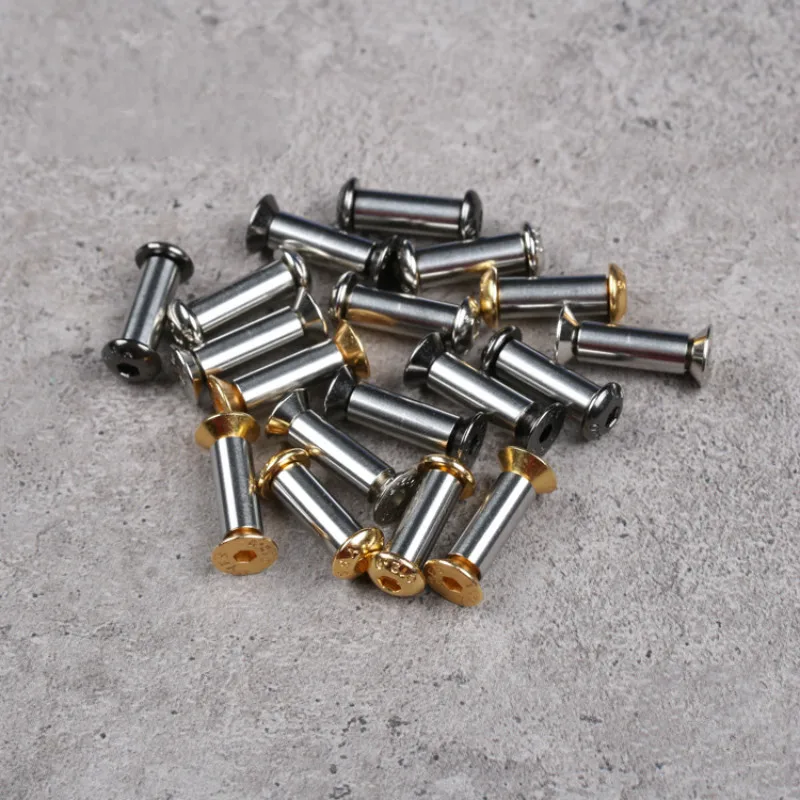 

2pcs Knife Shank Screw Rivet EDC diy Nuts