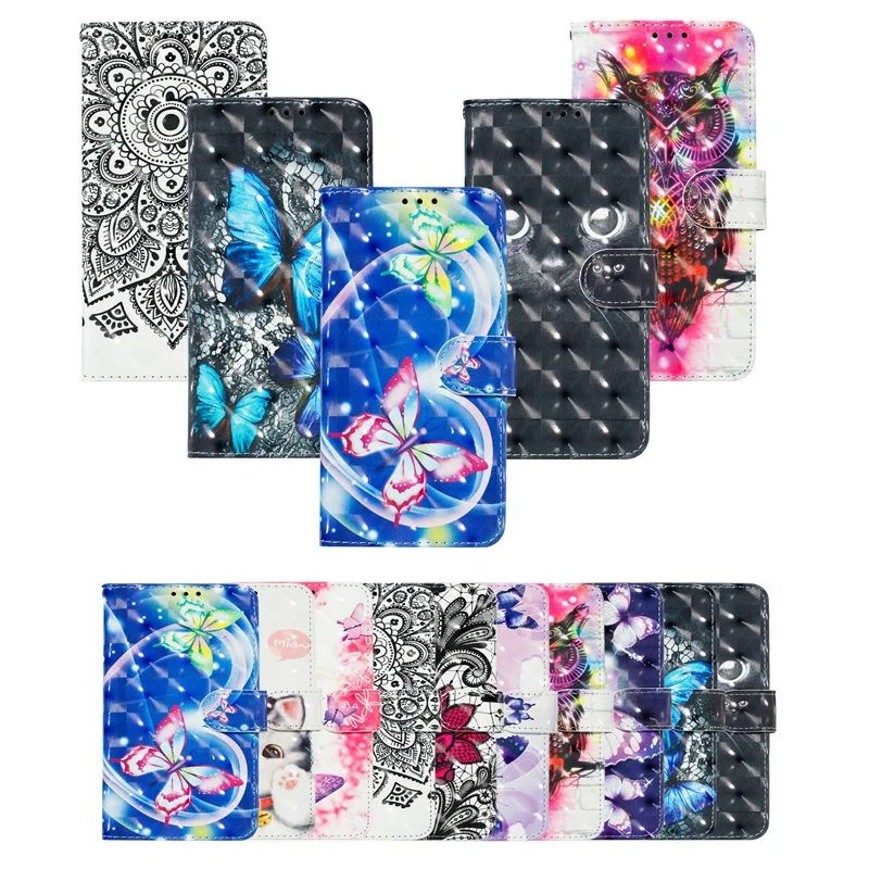 

Luxury Flip Leather Walle Book Style Phone Case For Samsung S9 S10 E Note 9 J2 Pro 2018 J6 J4 Plus Core Prime Phone Cover