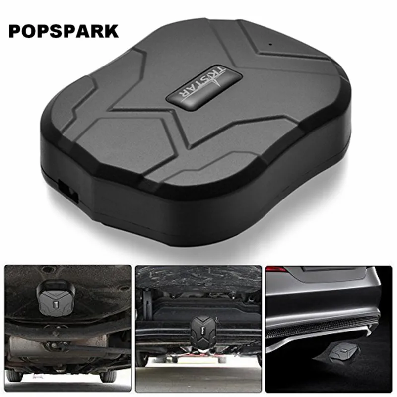 

POPSPARK TK905 Mini Car GPS Tracker Locator for Car Vehicle Google Map 5000MAH Long Battery Life GSM GPRS Tracker XNC