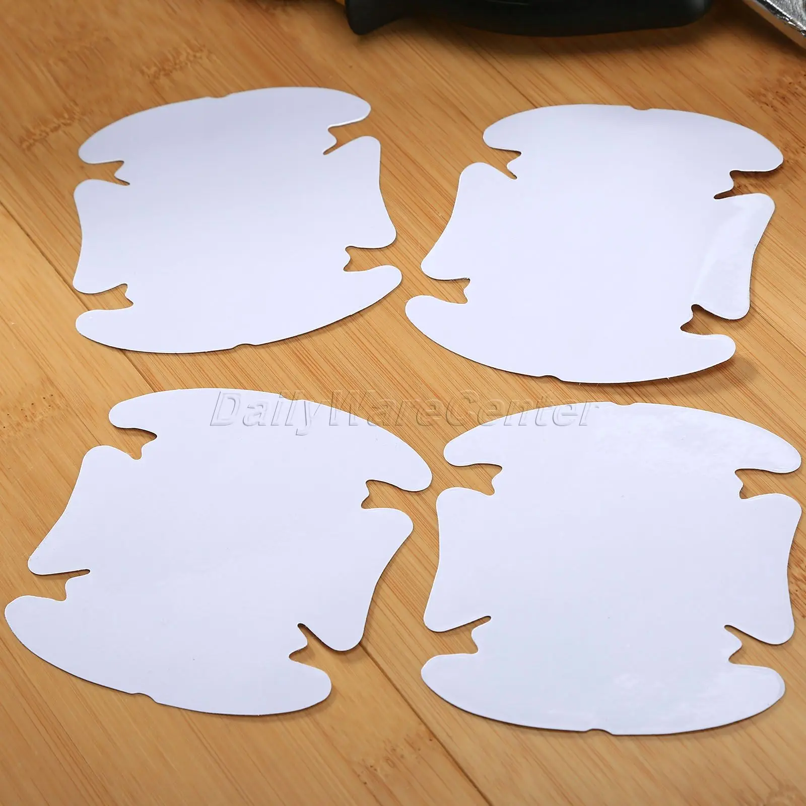 4PCS/lot Clear Adhesive Car Door Handle Paint Scratch Protective Film Universal Invisible Automobile Shakes Car Protector Films