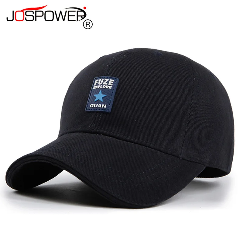 

JOSPOWER New Fashion Autumn Winter Cotton Hat High Quality Baseball Cap Mens Snapback Hats Polo Hat gorras
