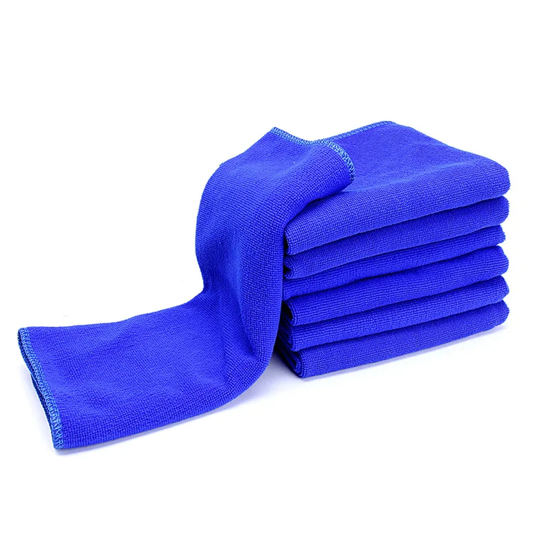 

10PCS/Lot Microfiber Kitchen Cleaning Cloth Car Window Cleaning Towel Dish Washing Table Wipe Towel Screen Cleaner