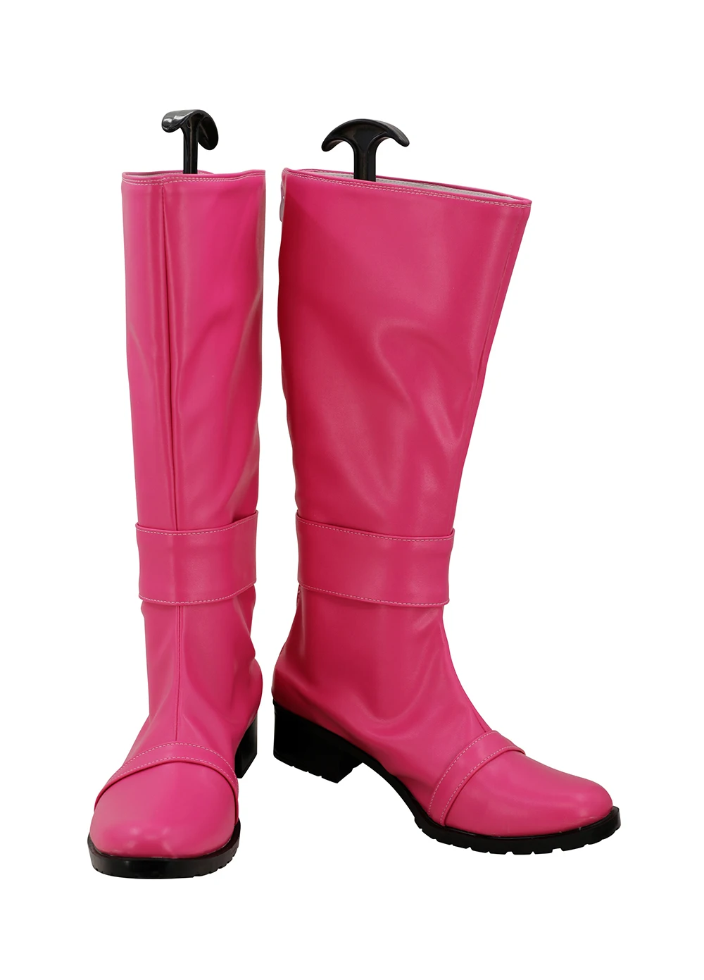 Uchu Sentai Kyuranger Raptor 283 Cosplay Boots Pink Shoes Space Squadron Nine Ranger Cosplay (2)