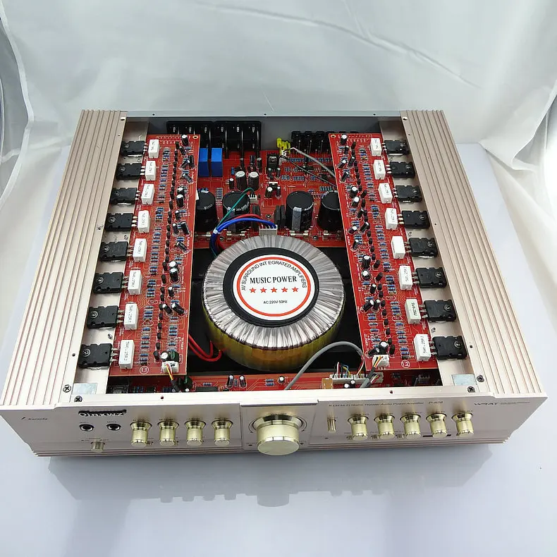 JF High power600w+600w 5.1 surround sound amplifier home subwoofer