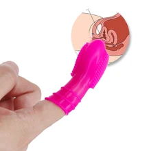 Finger Sleeve Vibrator Female Masturbator G Spot Massage Clit Stimulate Erotic Sex Toys For Women Lesbian Orgasm Adult Products