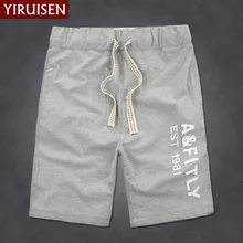 Бренд yiruisen одежда хлопок шорты мужские повседневные шорты