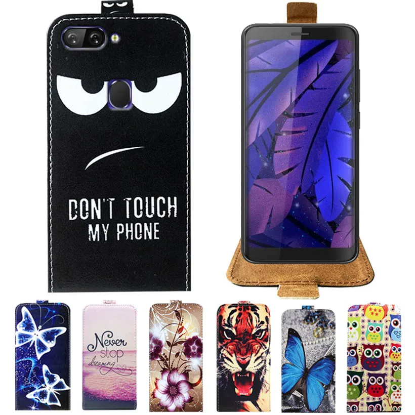 

For Bluboo D6 Pro Case Newest Cartoon PU Leather Print Flip Case For Bluboo D6 Pro Cover 5.5" Phone Case Bag