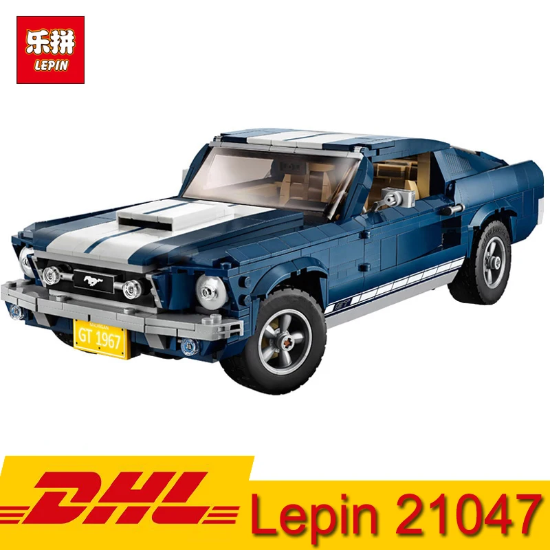 

New Style technic Series Supercar Ford Mustang 1648Pcs Car Building Blocks Bricks Toy Compatible LegoING