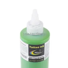 Новые Татуировки Хао чернила 250 мл/12 унций/330 г(зеленый цвет) пигмент татуировки комплект татуировки поставка