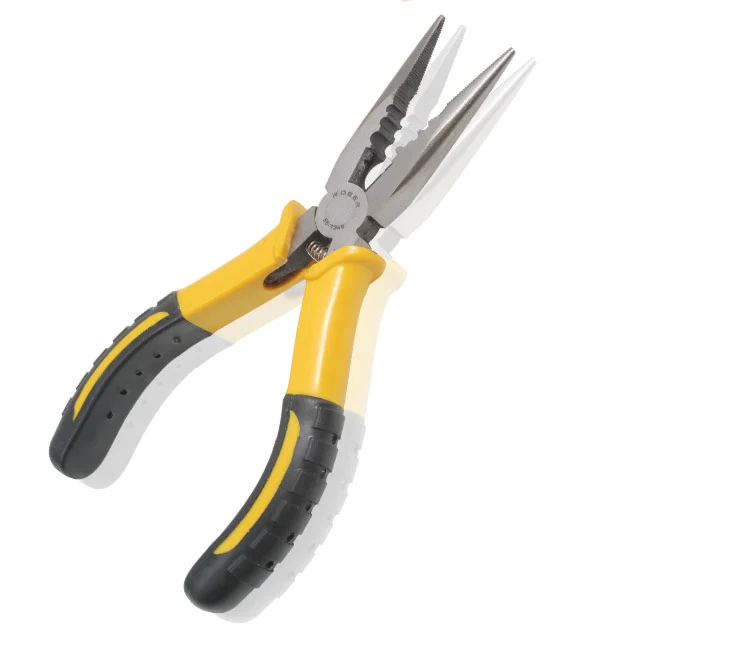 6''/150mm Multi purpose Long Nose Pliers For Cutting Clamping Stripping