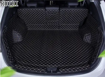 

Top quality! Special car trunk mats for Hyundai Santa fe 5 seats 2017-2013 durable boot carpets cargo liner mat for Santafe 2016
