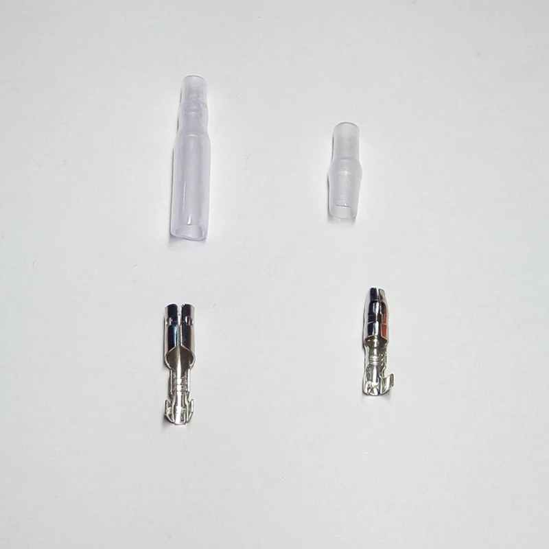 

Free Shipping 100 pcs New Motorcycle Bullet Connector 4mm Male&Female Socket Classic Terminal