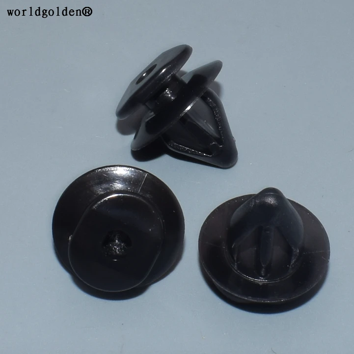 Worldgolden 100 Pcs Di Plastica Clip Di Front & Rear Door Trim Panel Clip Di Fissaggio Per Subaru 90913-0109